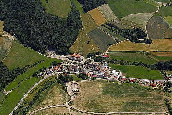 Unterweiler aus der Vogelperspektive